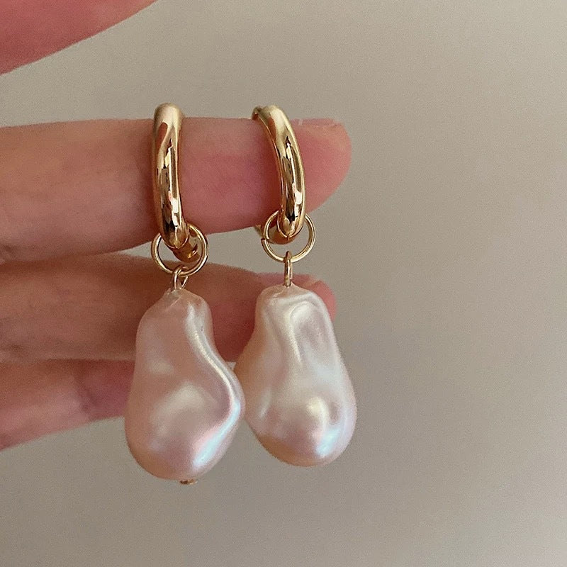 Orecchini a goccia vintage in stile francese per donna
