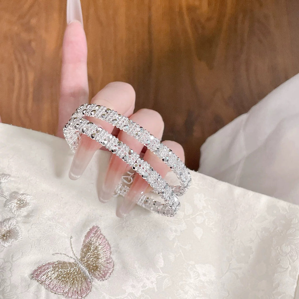 Bracciale in argento sterling 999 con perline